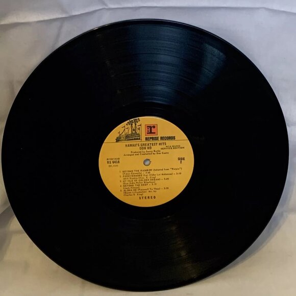 Don Ho Hawaii's Greatest Hits (Vinyl, 1970) Reprise RS 6418 VG+ RCA Music Servic - Picture 10 of 11